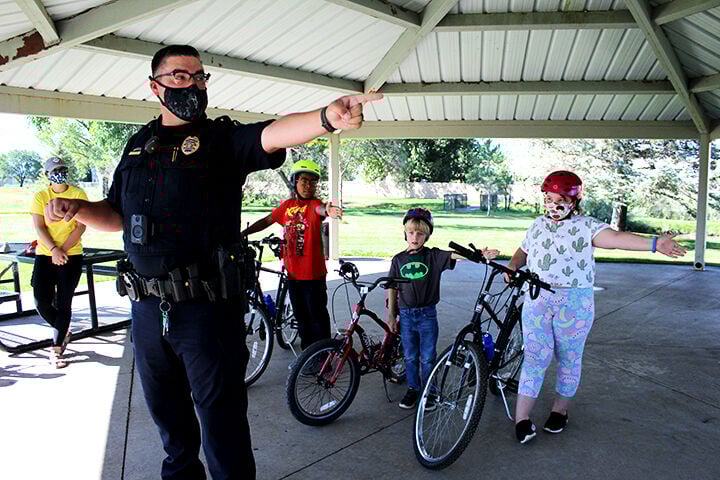 Local kids receive bicycles through MABA bike match program